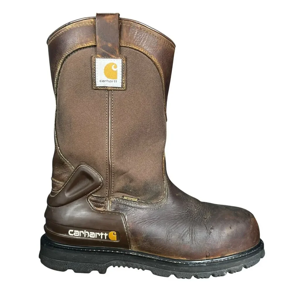 Carhartt CMP120 Wellington Waterproof Steel Toe Boots Size Boots Size 13